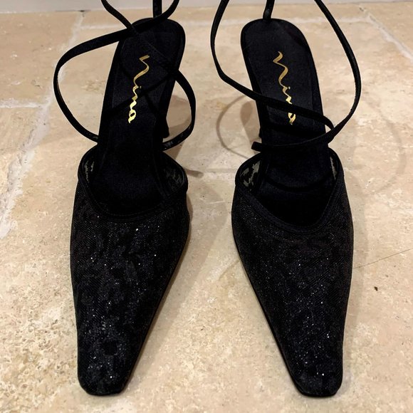 Elegant evening Nina Heels NWOT - Picture 2 of 7